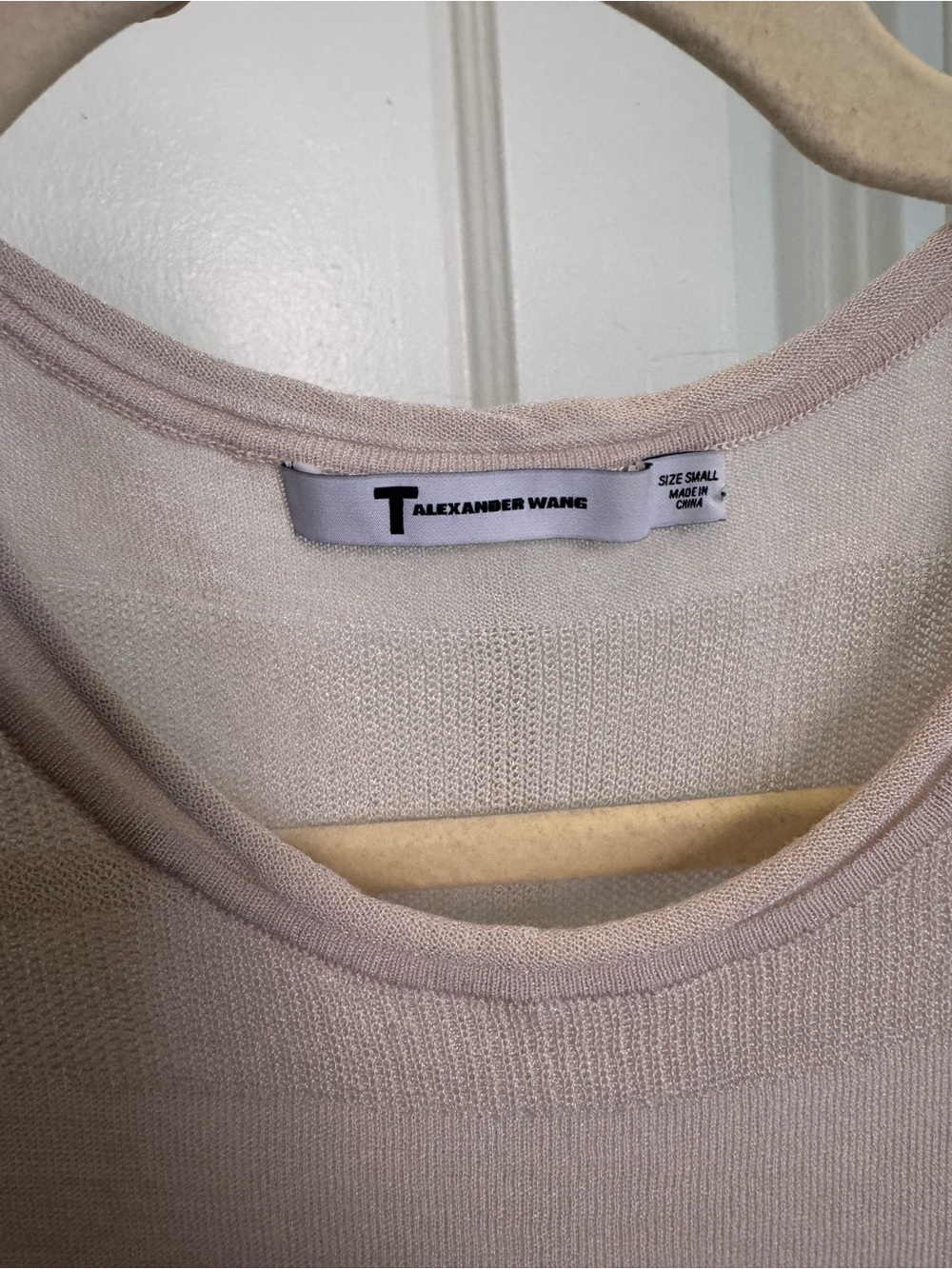 T by Alexander Wang Sheer Top